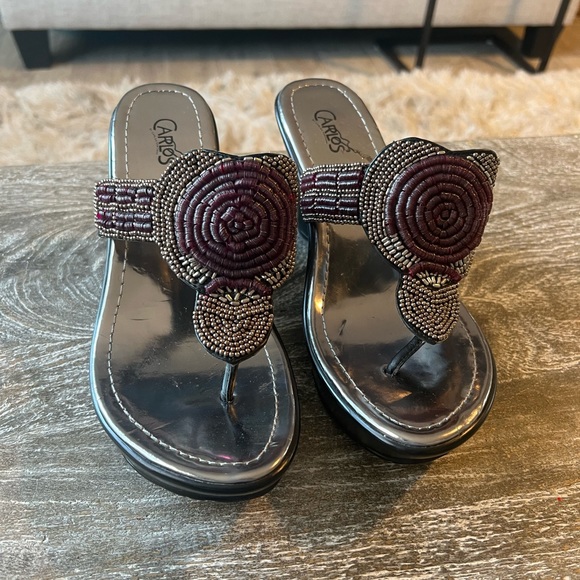 Carlos Santana Apache size 9 wedge - Picture 2 of 6